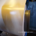 bobina in acciaio con rivestimento zincato a colori zincati Z100